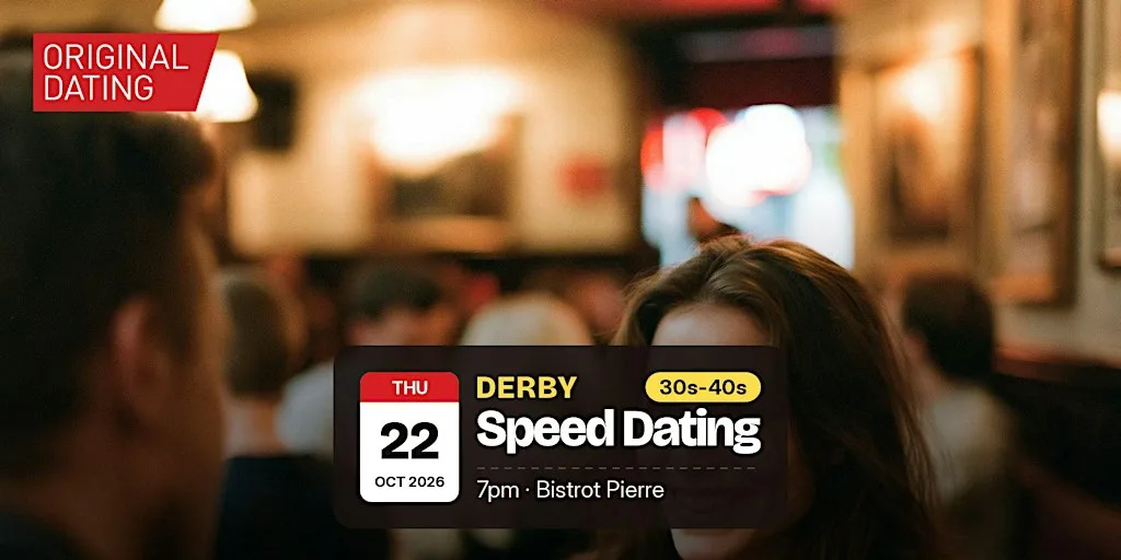 Speed Dating in Derby @ Bistrot Pierre | 30s-40s at Bistrot Pierre Derby