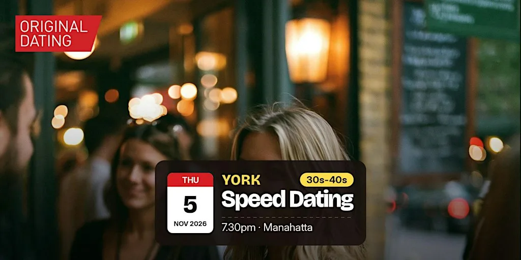 Speed Dating in York @ Manahatta | 30s-40s