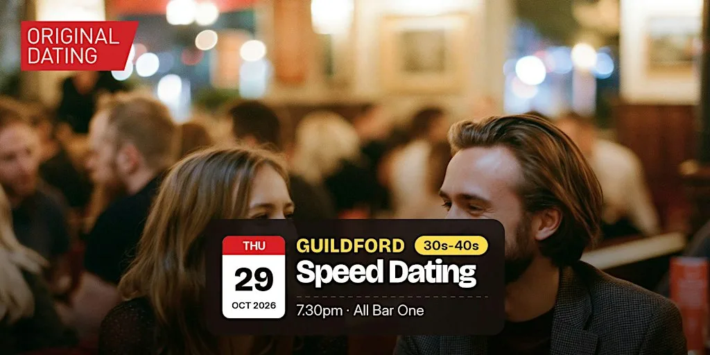 Speed Dating in Guildford @ All Bar One | 30s-40s at All Bar One Guildford