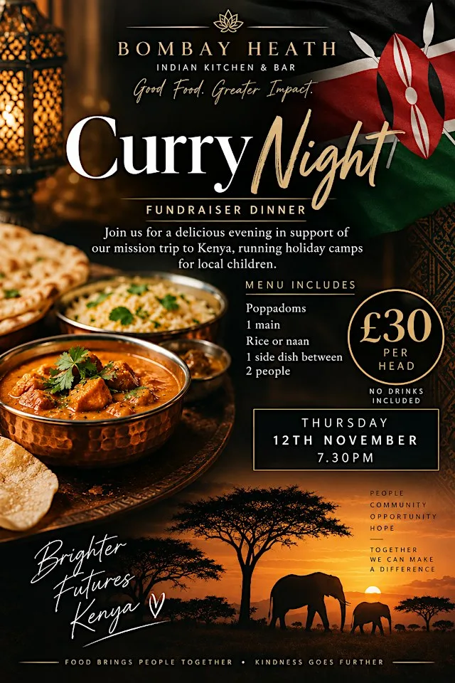 Curry Night Kenya Fundraiser