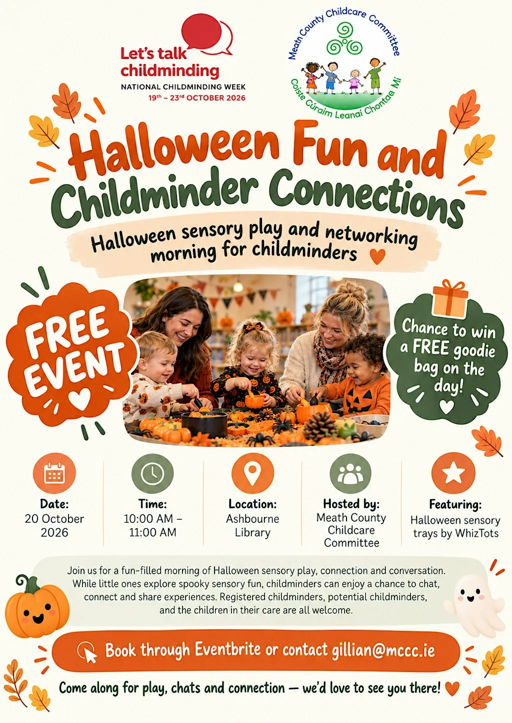 Halloween Fun and Childminder Connections- Kells at Headfort Arms Hotel Kells