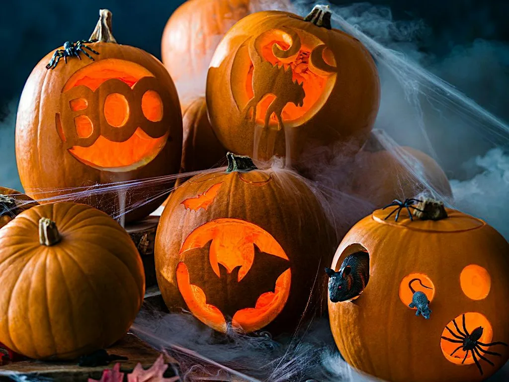 Pumpkin Carving at Purbeck House at Purbeck House