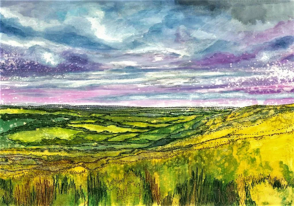 Spectacular Shropshire - A Mixed Media Landscape Workshop at Shrewsbury Library