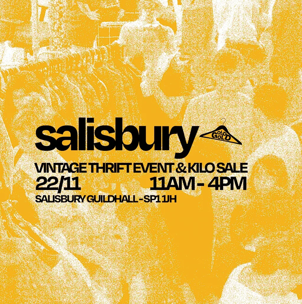 22nd November - Salisbury's BEST Vintage Thrift Event & Kilo Sale at The Guildhall
