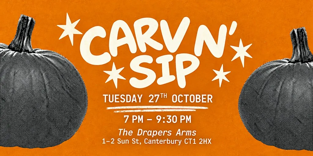 CARVE N’ SIP Halloween Event! at The Drapers Arms