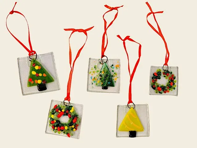 Make you Own Fused Glass Christmas Tree Decorations at Swarthmore Education Centre