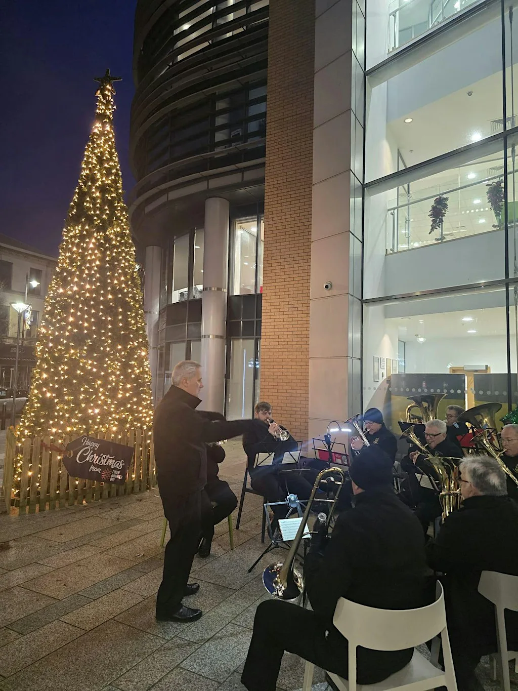 Brass Band at The Ewart