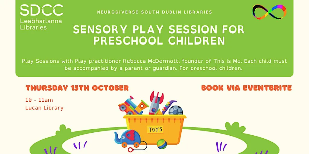 Sensory Play Session for Pre-School Children at Lucan Library