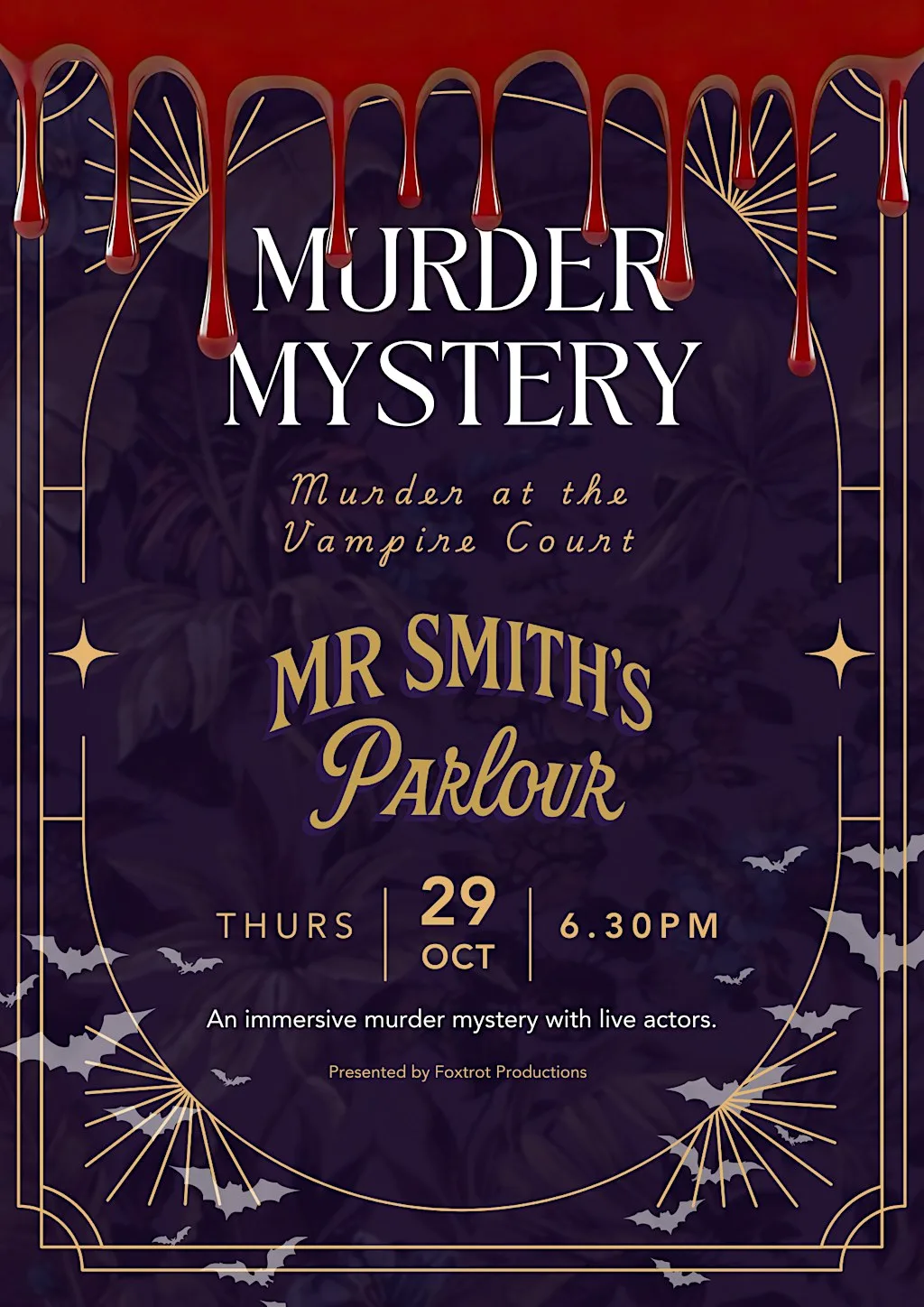Murder Mystery at Mr Smith's at Mr Smith's Parlour