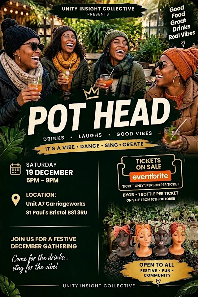 POT HEAD - Festive Creative Social: Dance, Sing
