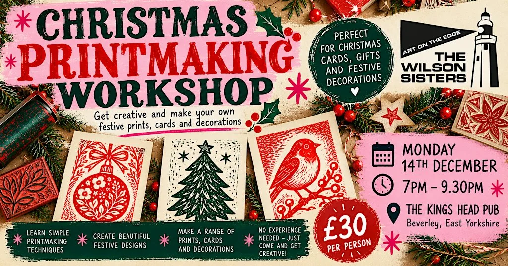 Christmas Printmaking Workshop at Kings Head