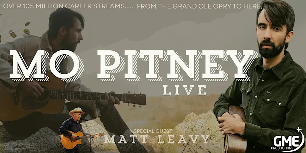 Mo Pitney LIVE! - Radisson Blu, Sligo