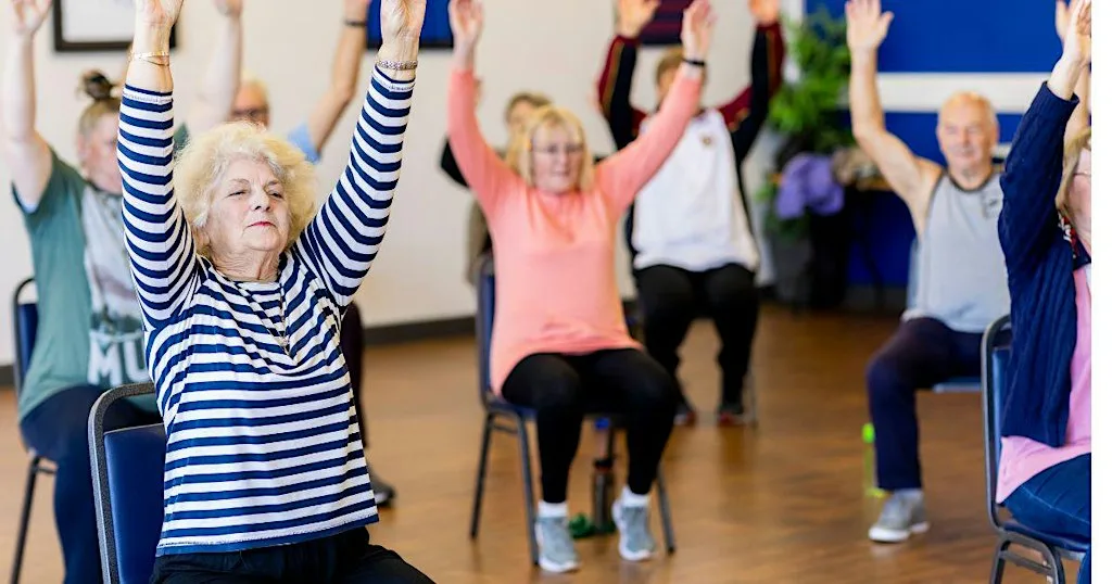 Chair-based Exercise Class at Rushcliffe Arena