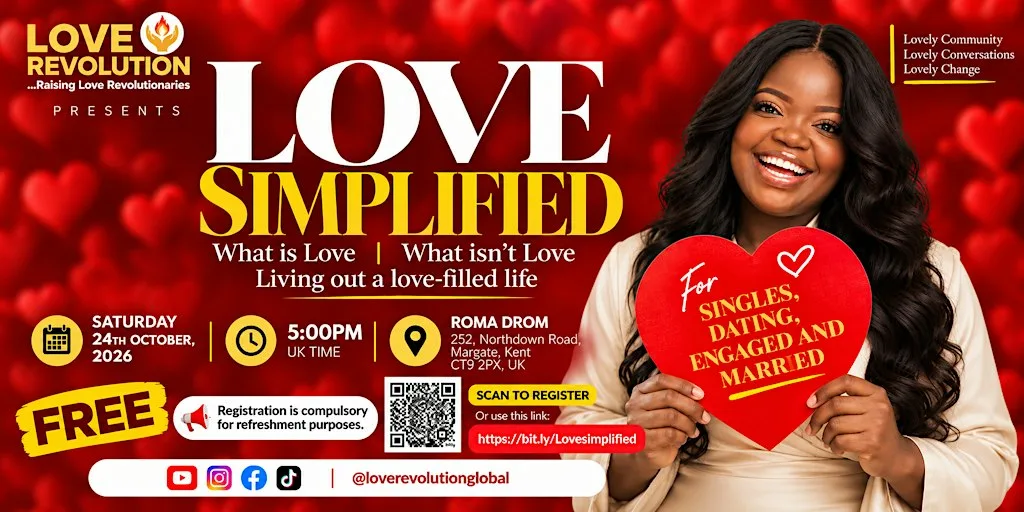 LOVE SIMPLIFIED at 252 Northdown Rd