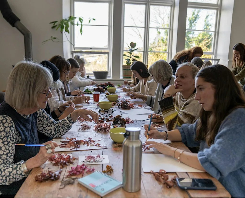 Seaweed Pressing Workshop, St Mawes at The Roseland Visitor Centre