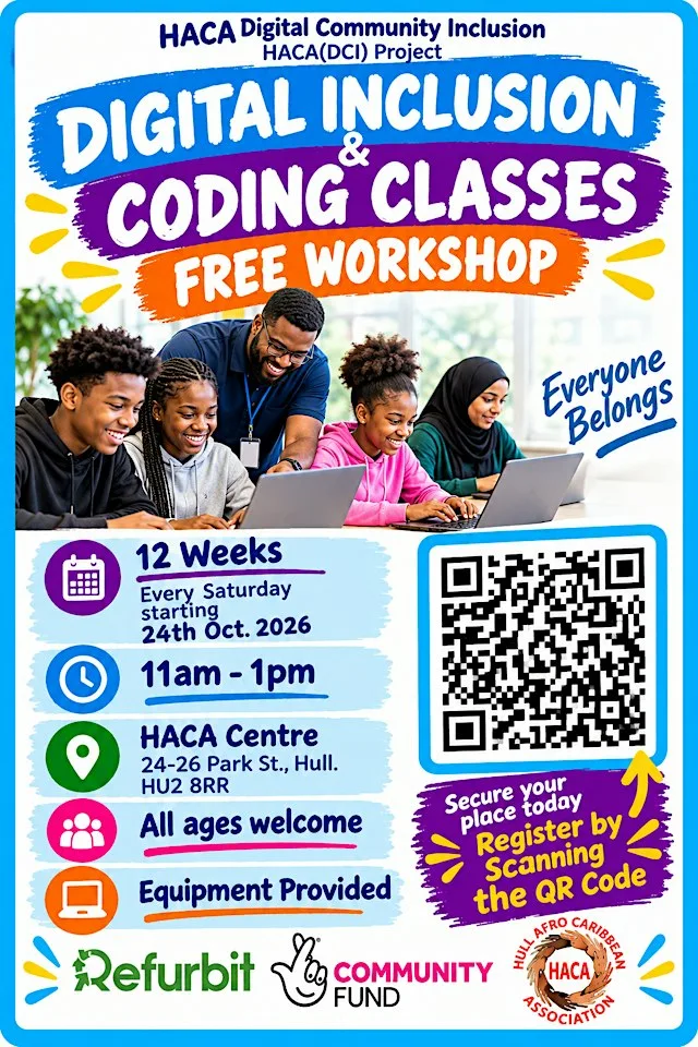 HACA Digital Inclusion & Coding Classes (Free Workshop)