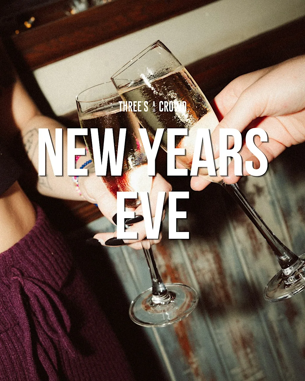 New Years Eve Party at Three's a Crowd | Harrogate