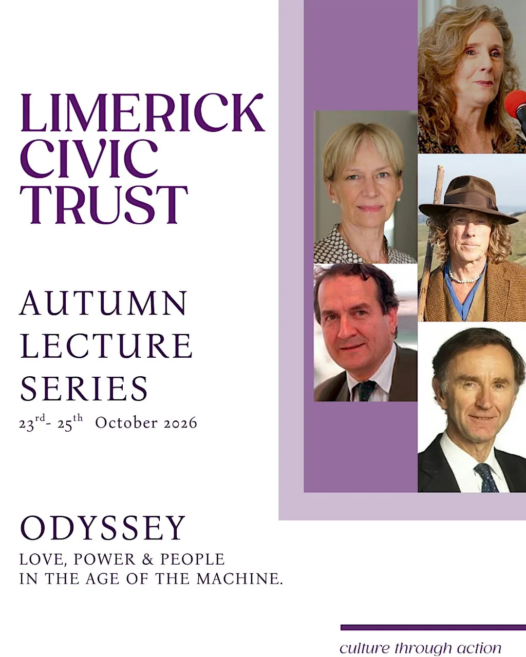 Limerick Civic Trust Autumn Lecture Series Panel Discussion at The People's Museum of Limerick