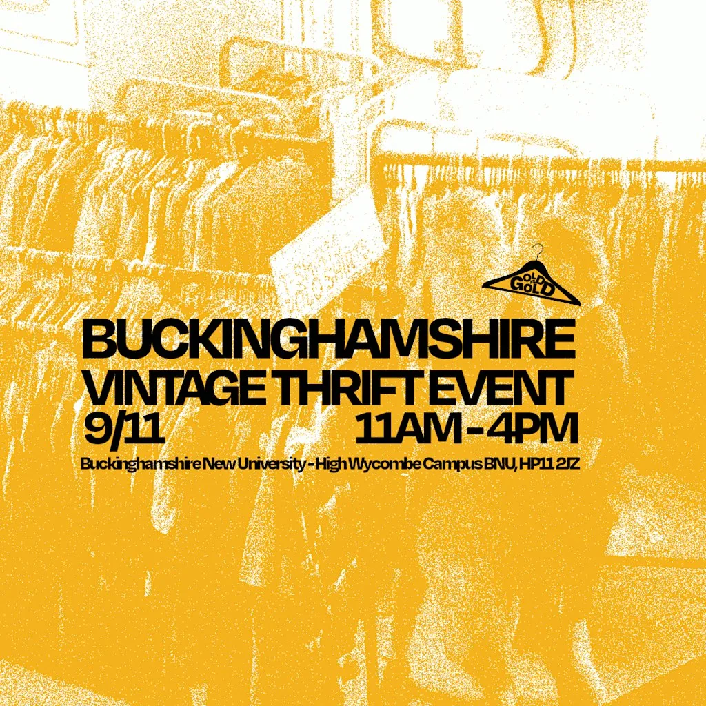 9th November - Buckinghamshire's BEST Vintage thrift event at BNU High Wycombe campus