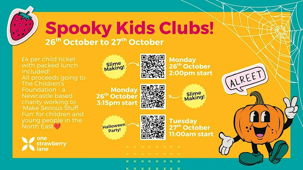 Kids Club: Slime Making! 3:15pm start at One Strawberry Lane