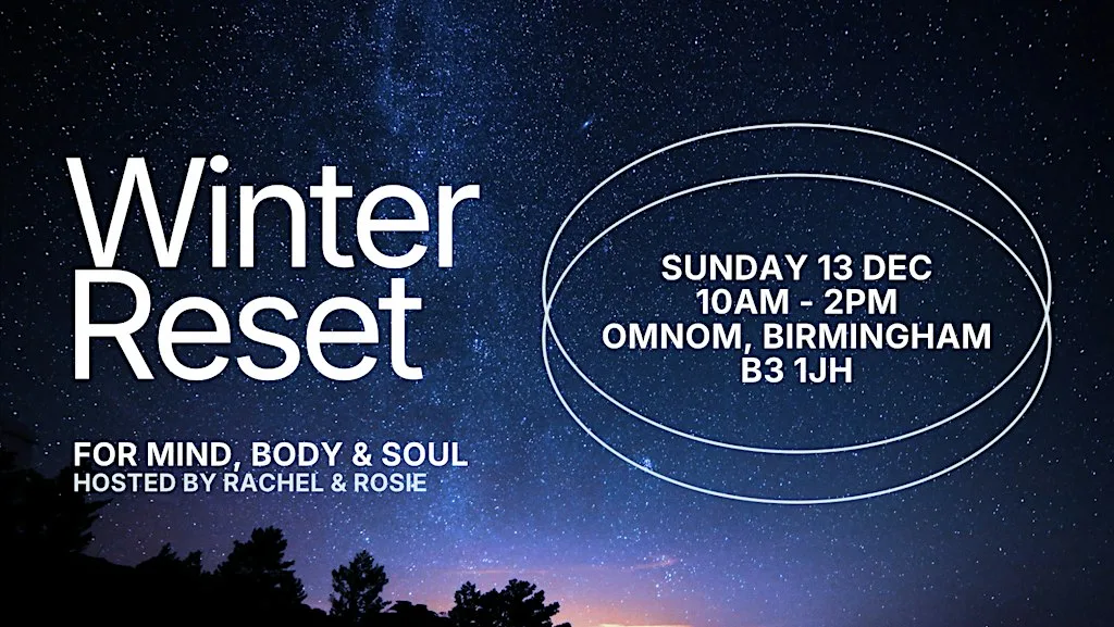 Winter Reset: Meditation, Qigong, Sekhem Energy Healing at OMNOM Birmingham