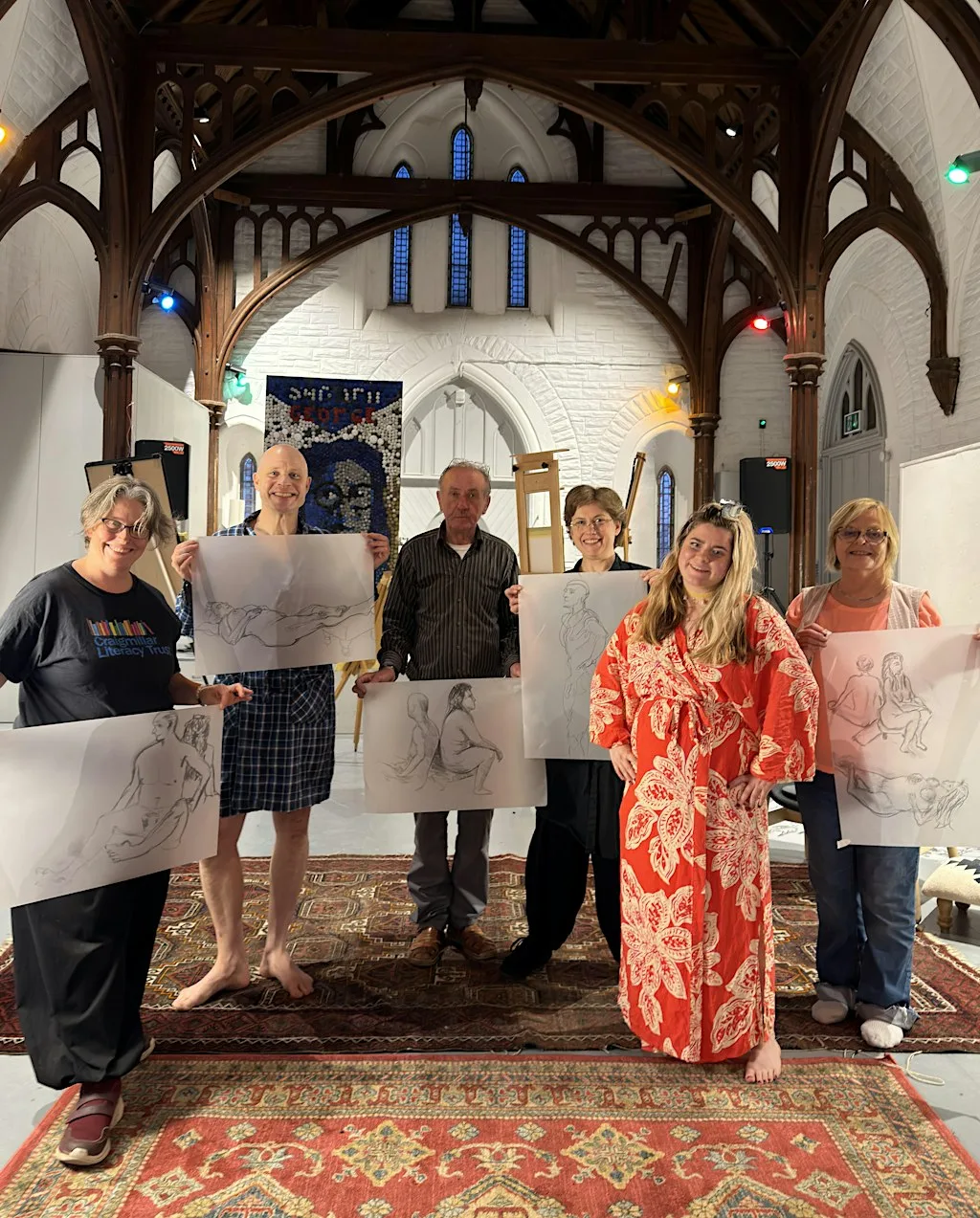Life Beats: Untutored life drawing with music and movement