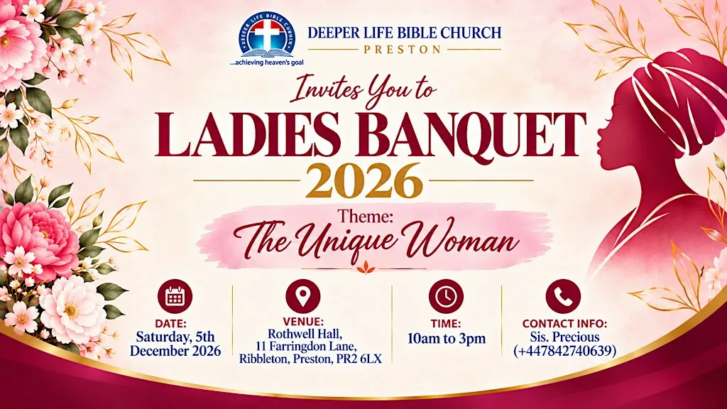 LADIES BANQUET 2026 – The Unique Woman