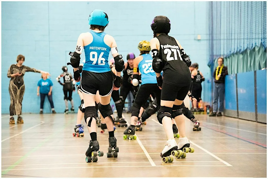 Live Roller Derby: The Bout Race at White Horse Leisure and Tennis Centre