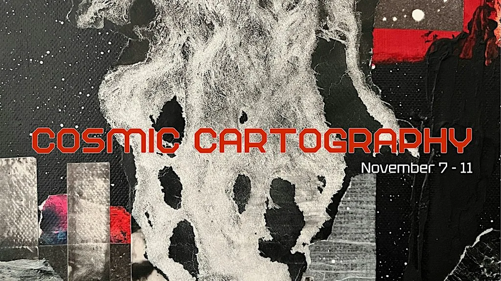 Cosmic Cartography Exhibition at Marina Market