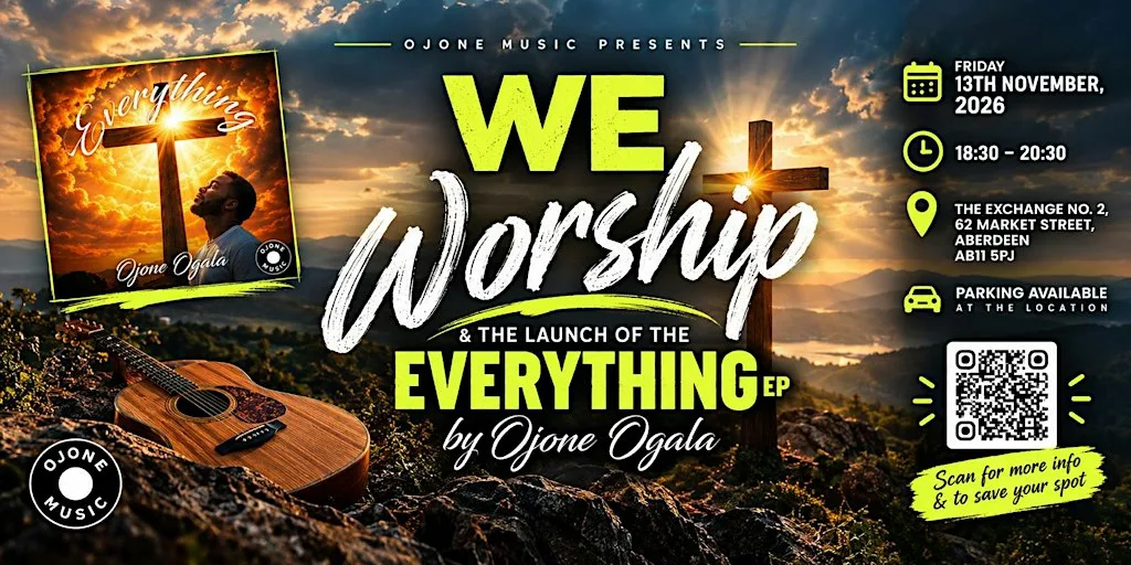 WE Worship & EP LAUNCH-13th NOVEMBER 2026