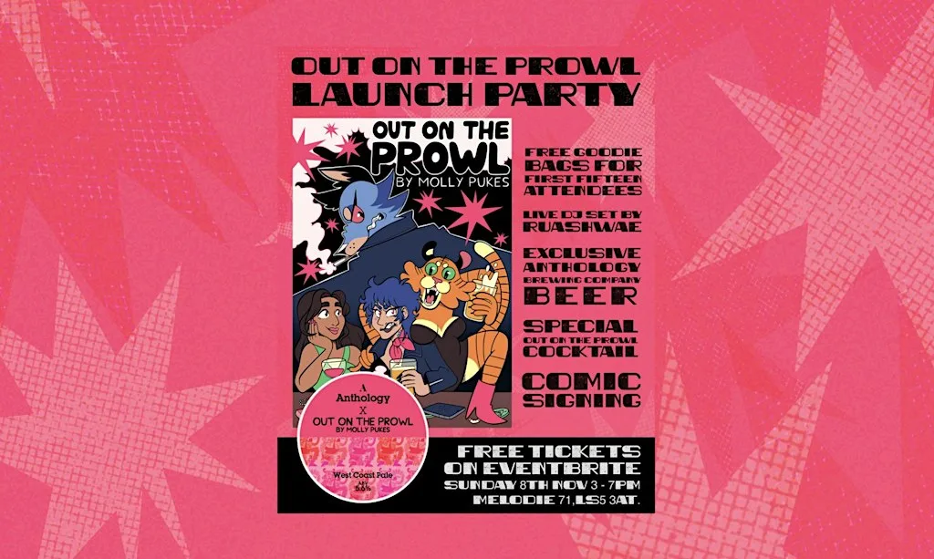 Out On The Prowl by Molly Pukes, LAUNCH PARTY