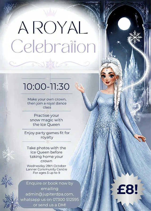 A Royal Celebration at Lanner Village Hall