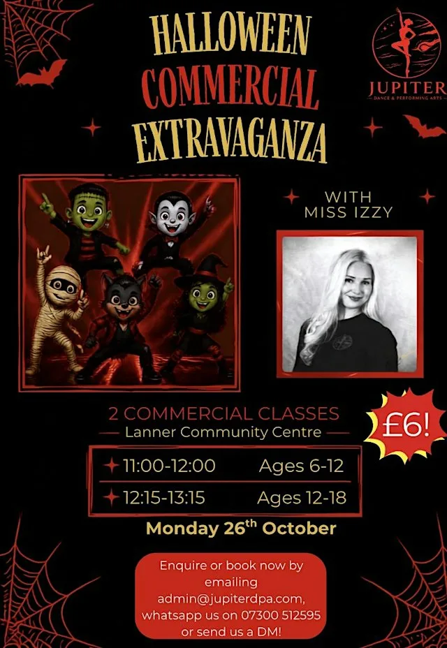 Halloween Commercial Extravaganza - Ages 12-18 at Lanner Village Hall
