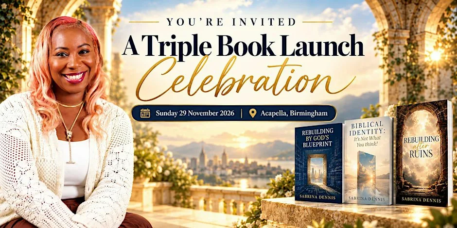 Rebuilding After Ruins: Triple Book Launch with Sabrina Dennis at Acapella