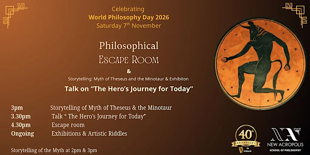 Philosophical Escape Room & Talk on 'The Hero's Journey for Today'