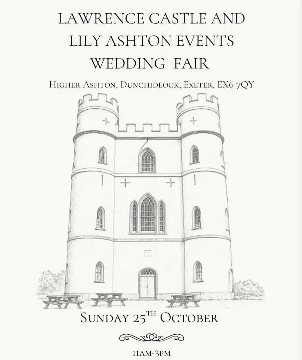 Laurence castle and Lily Ashton Events Wedding fair at Haldon Belvedere