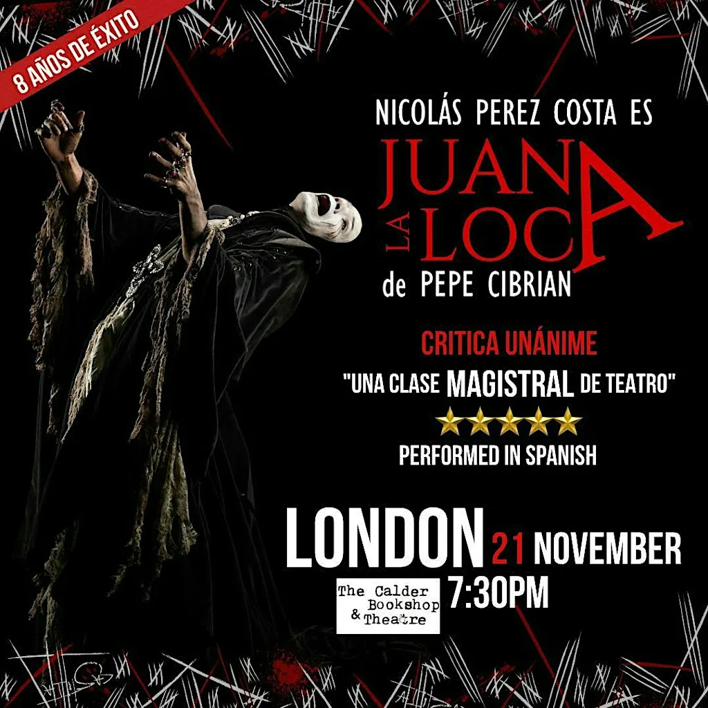 Nicolás Pérez Costa es JUANA LA LOCA de Pepe Cibrián.