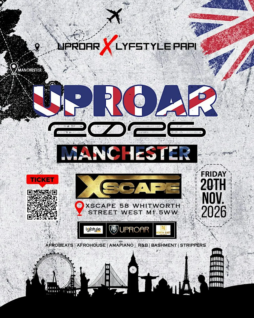 UPROAR MANCHESTER - Afrobeats/HipHop/Amapiano/RnB/DanceHall