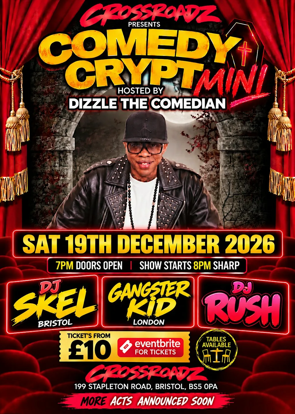 Comedy Crypt Mini at Crossroadz