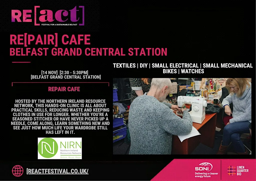 Repair Cafe at Grand Central Station