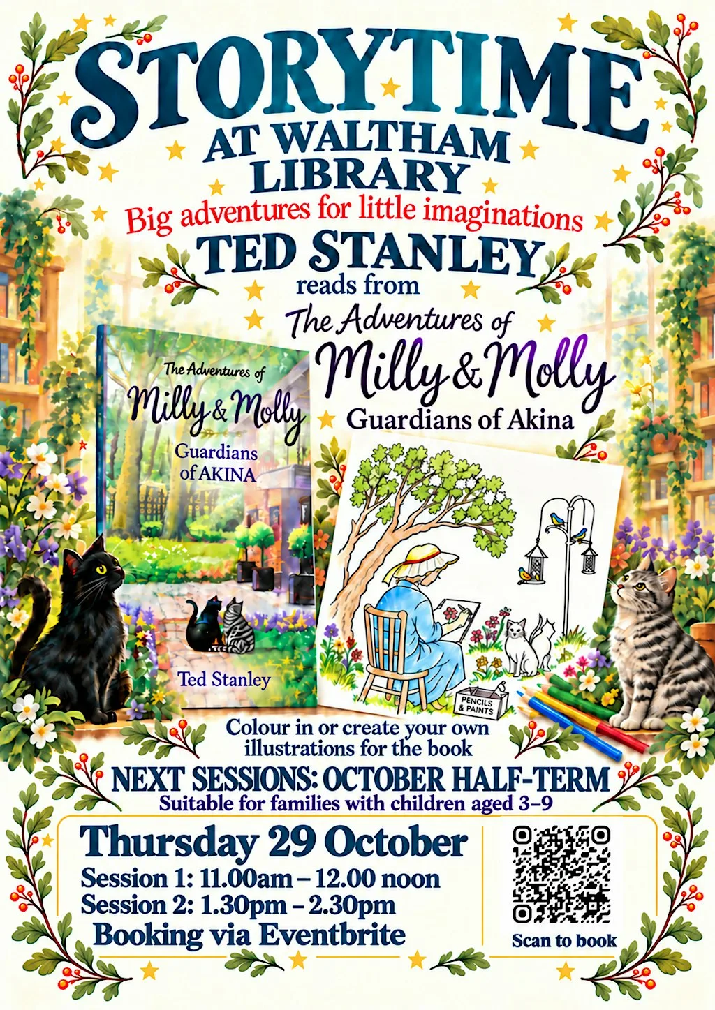 Storytime at Waltham Library: Session Two at Waltham Library (Lincs Inspire)