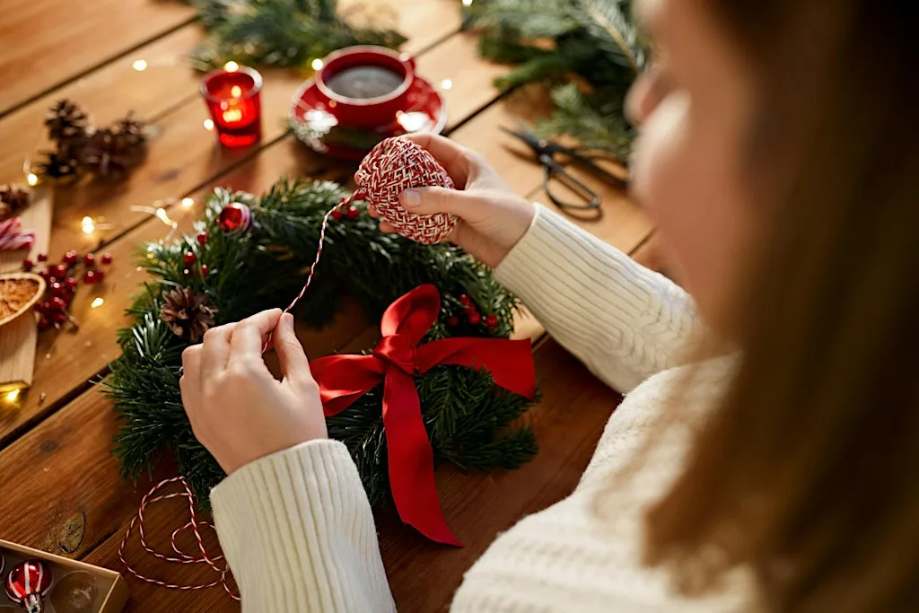 Christmas Wreath Making Workshop at Cyclopark