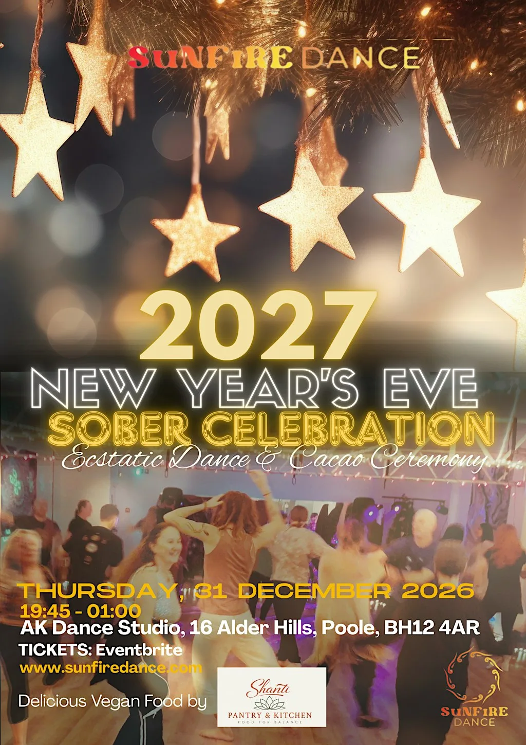 New Year's Eve Sober Celebration