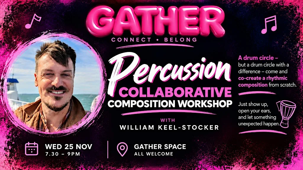 Percussion collaborative composition workshop
