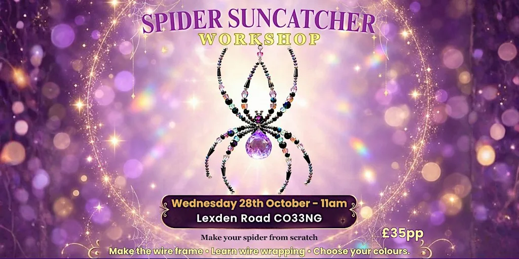 ️✨ SPIDER SUNCATCHER WORKSHOP ✨️