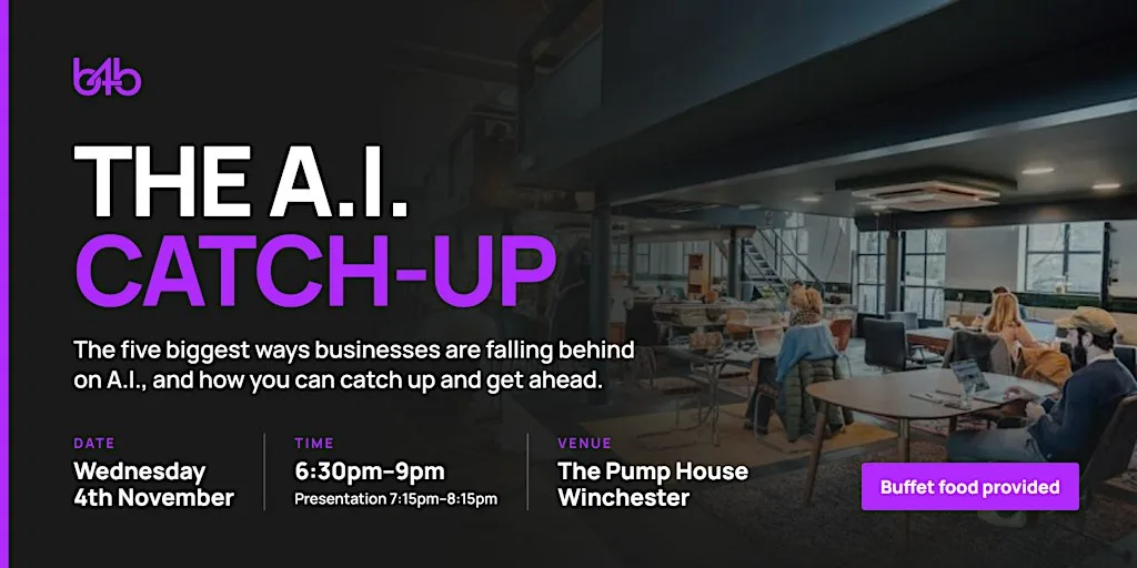 The A.I. Catch Up at The Pump House Winchester