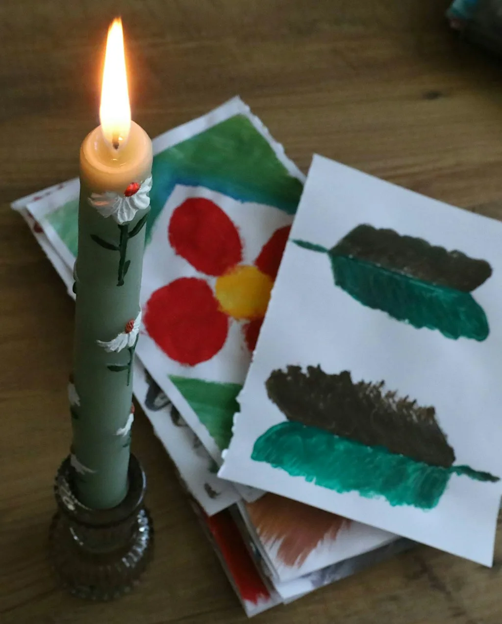 Festive Candle Painting Workshop at South Square Centre