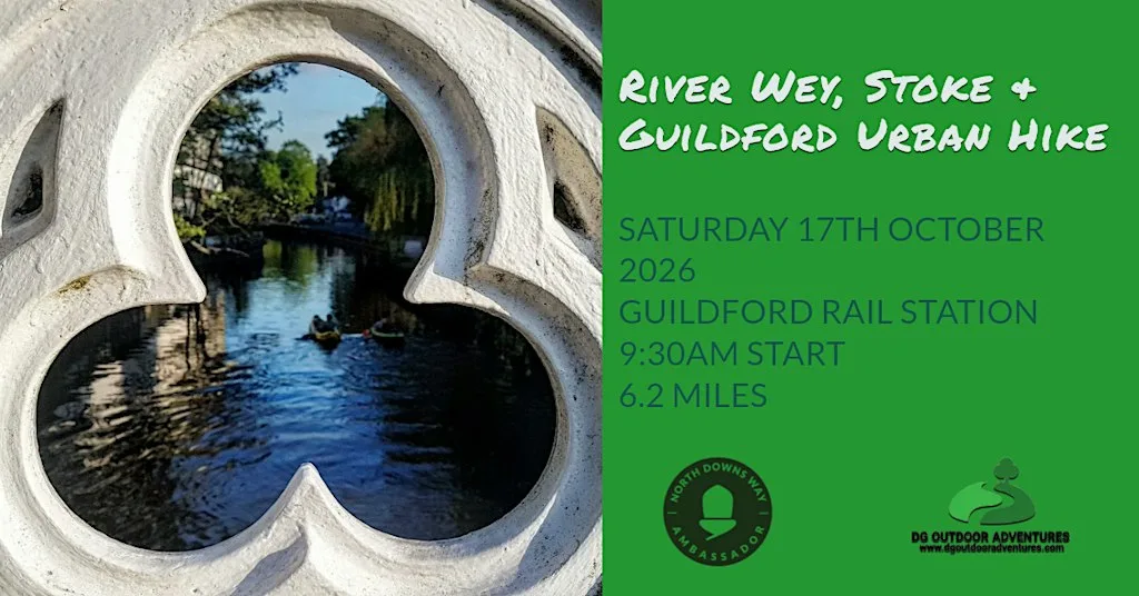 Guildford Urban Hike - River Wey, Stoke & Guildford Town at Guildford rail station