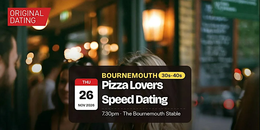 Pizza Lovers Speed Dating in Bournemouth @ The Bournemouth Stable | 30s-40s at The Bournemouth Stable