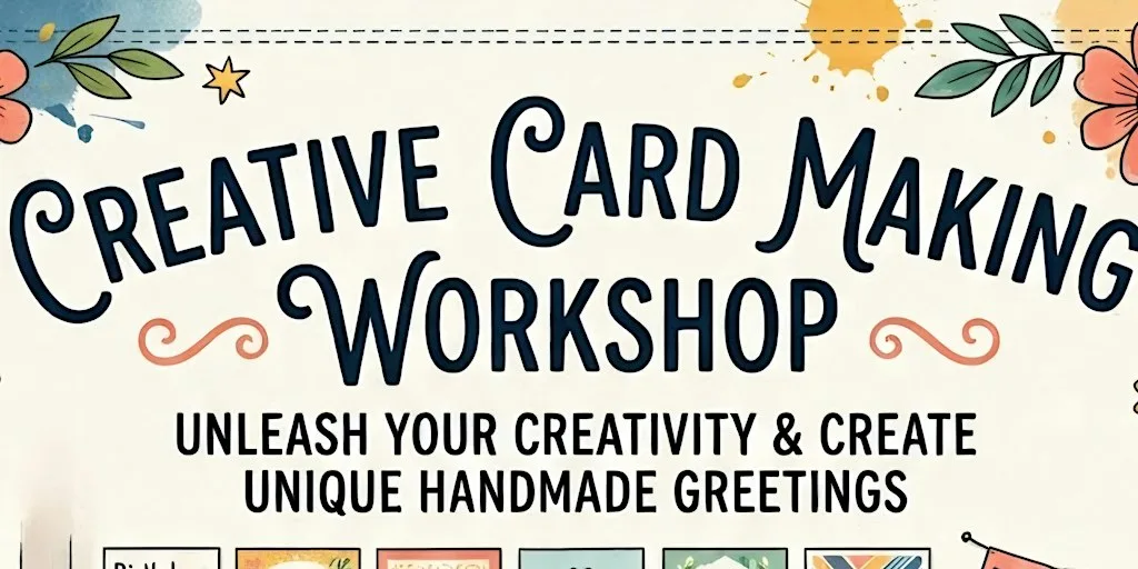 Card Making Workshop at Radcliffe Town Football Club